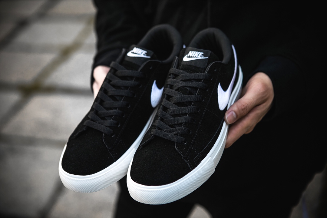 120 NIKE WMNS BLAZER LOW 韩版 电绣勾 全皮低帮 真标半码