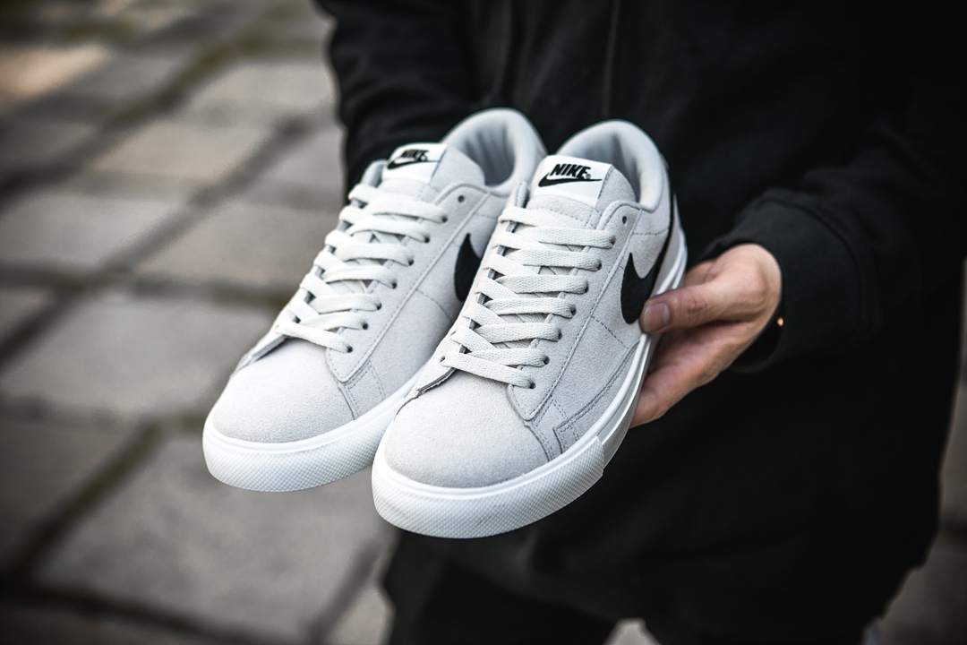 120 NIKE WMNS BLAZER LOW 韩版 电绣勾 全皮低帮 真标半码