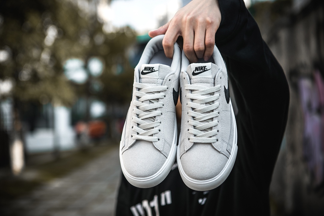 120 NIKE WMNS BLAZER LOW 韩版 电绣勾 全皮低帮 真标半码