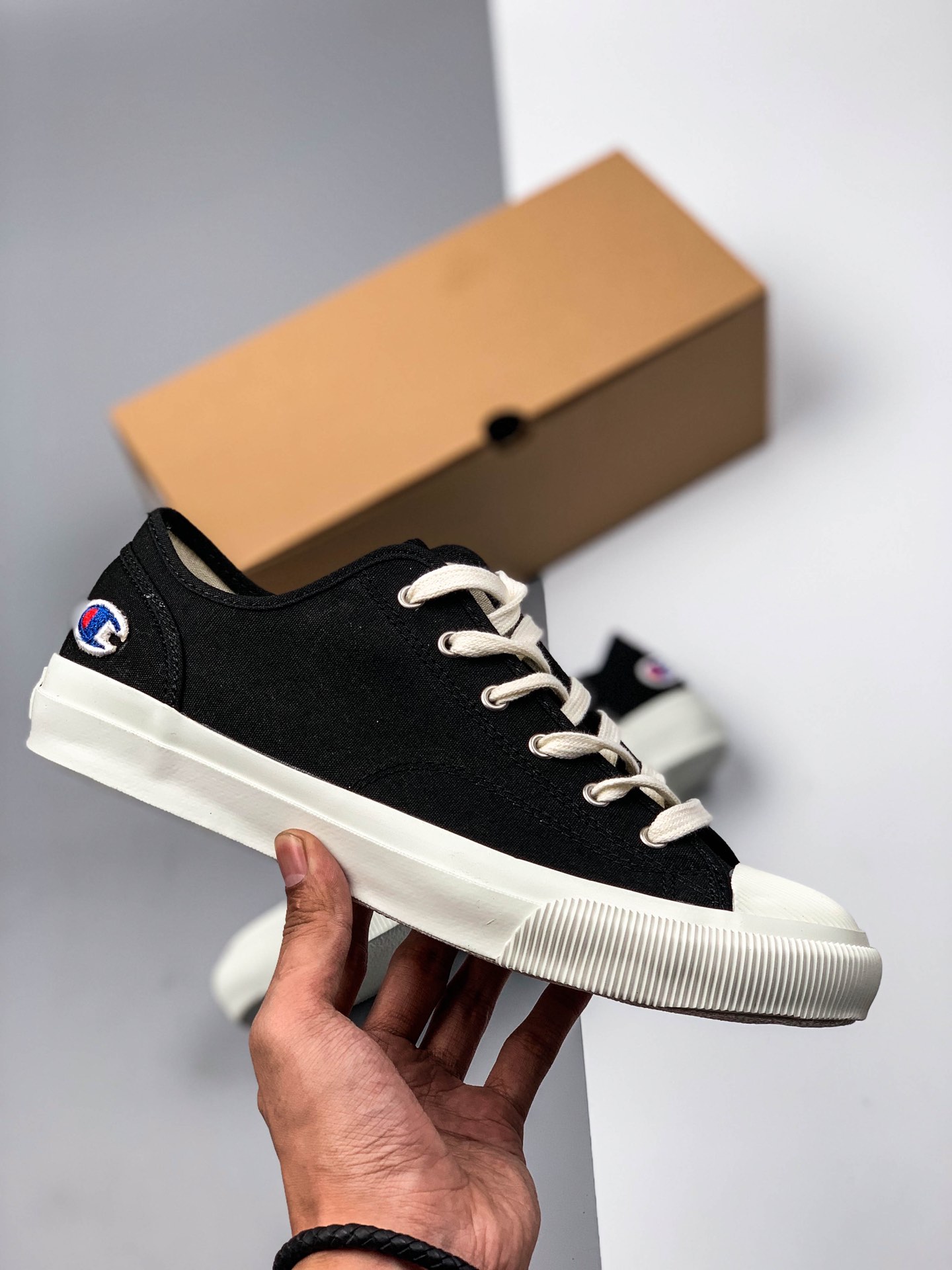 160 Champion 冠军 Logo简约百搭帆布鞋 夏季最爱 好穿好搭配 冠军潮流街头元素