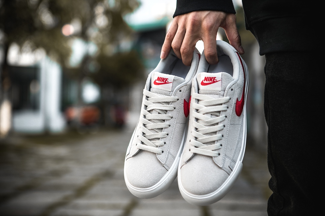120 NIKE WMNS BLAZER LOW 韩版 电绣勾 全皮低帮 真标半码