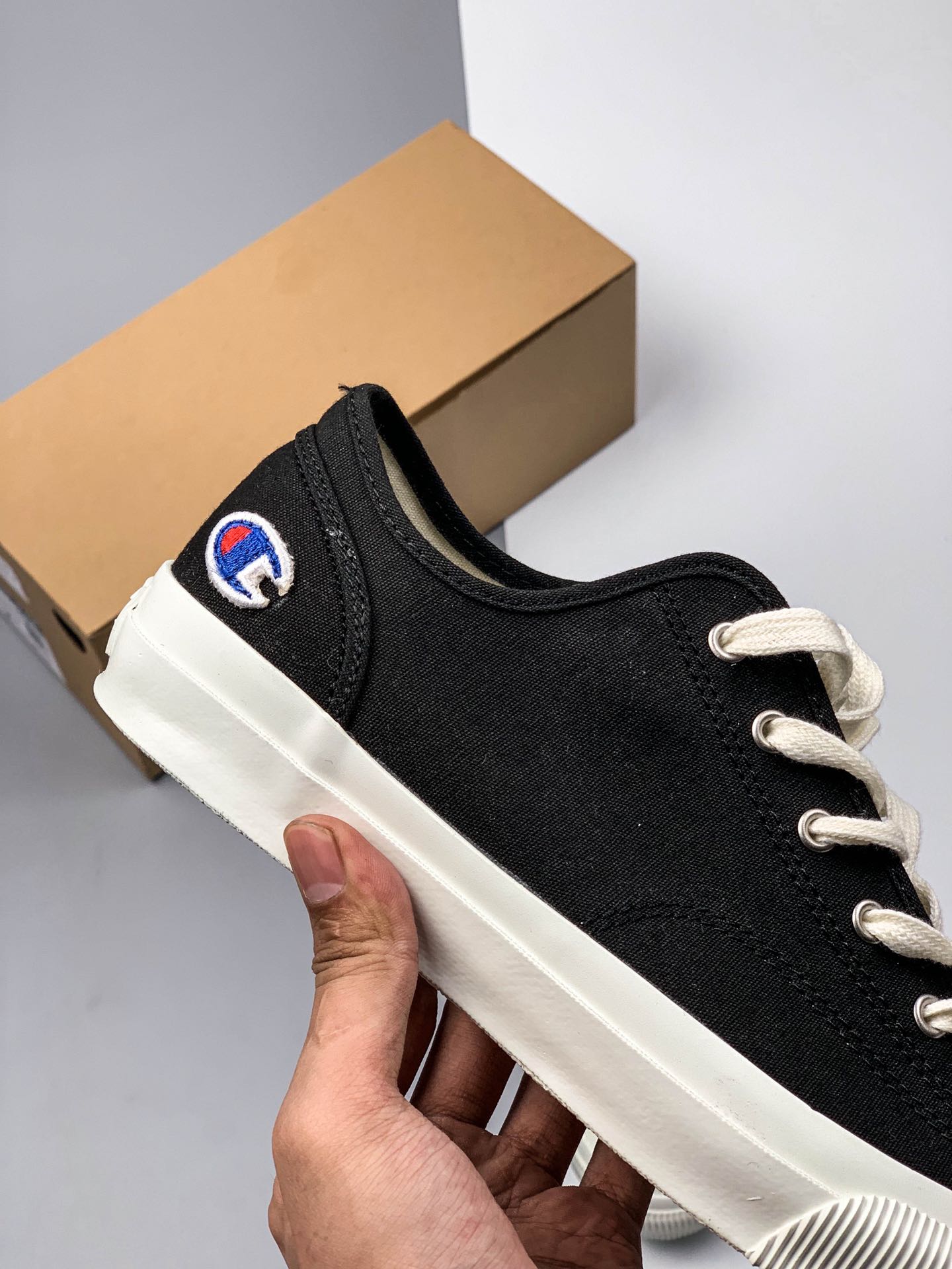 160 Champion 冠军 Logo简约百搭帆布鞋 夏季最爱 好穿好搭配 冠军潮流街头元素