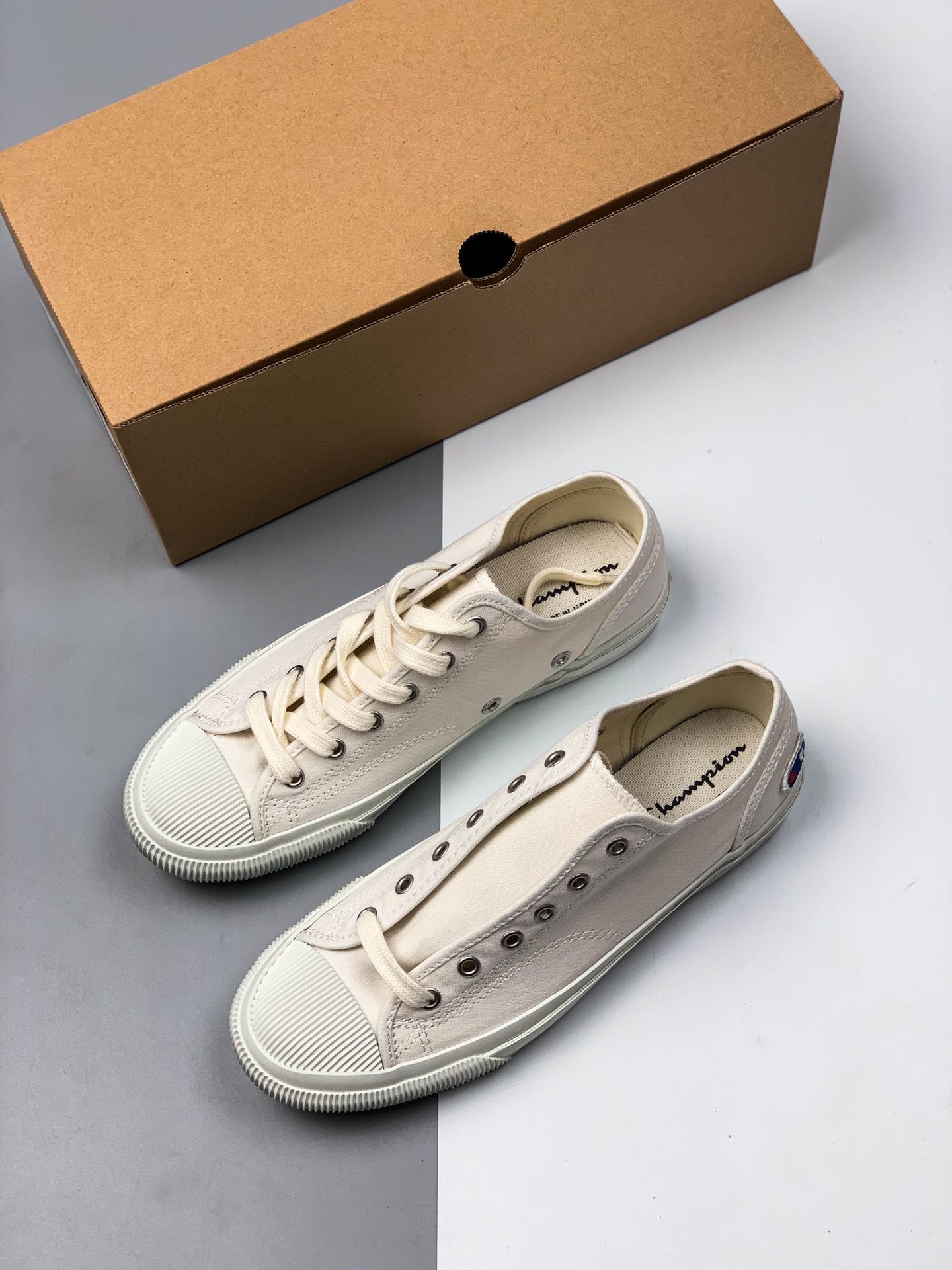 160 Champion 冠军 Logo简约百搭帆布鞋 夏季最爱 好穿好搭配 冠军潮流街头元素