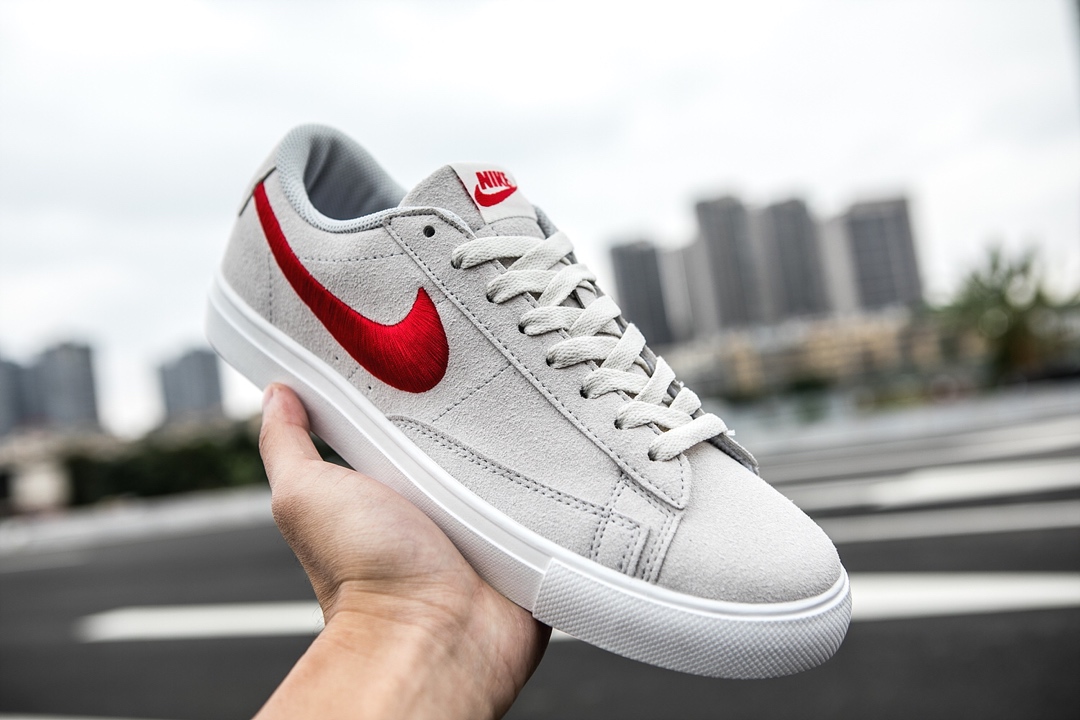 120 NIKE WMNS BLAZER LOW 韩版 电绣勾 全皮低帮