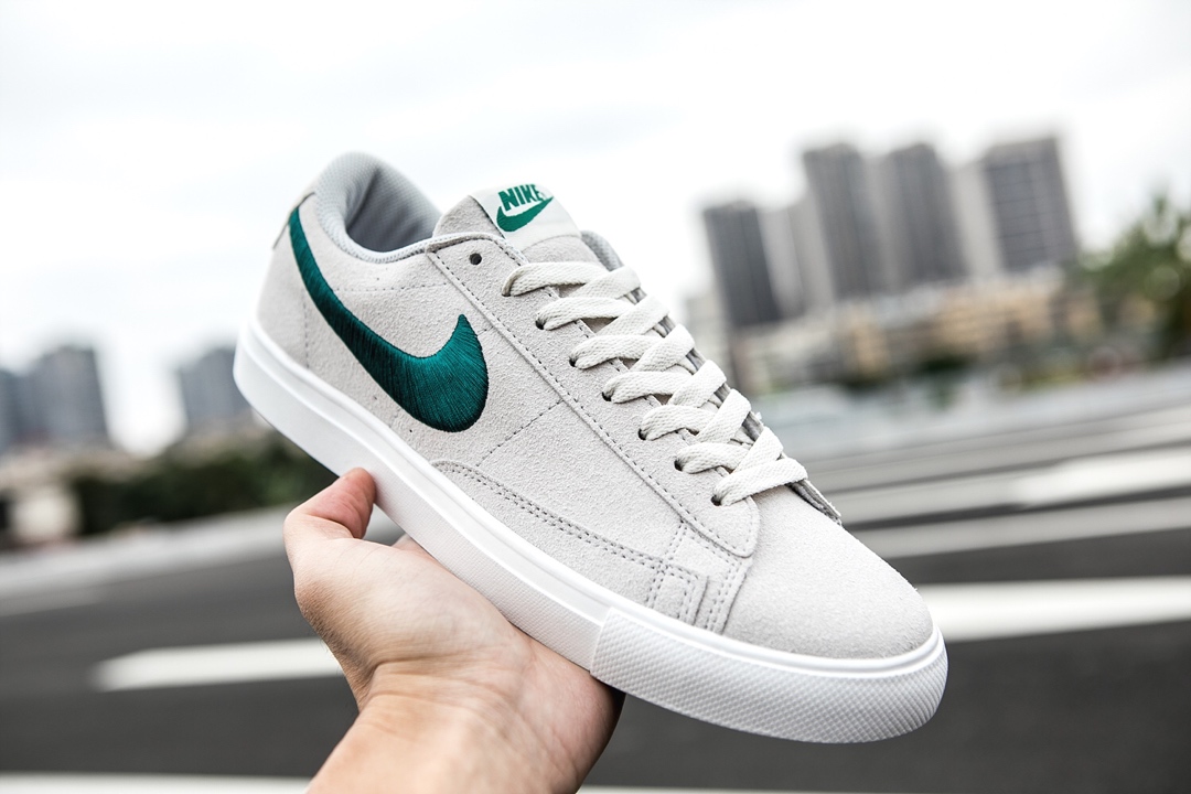 120 NIKE WMNS BLAZER LOW 韩版 电绣勾 全皮低帮