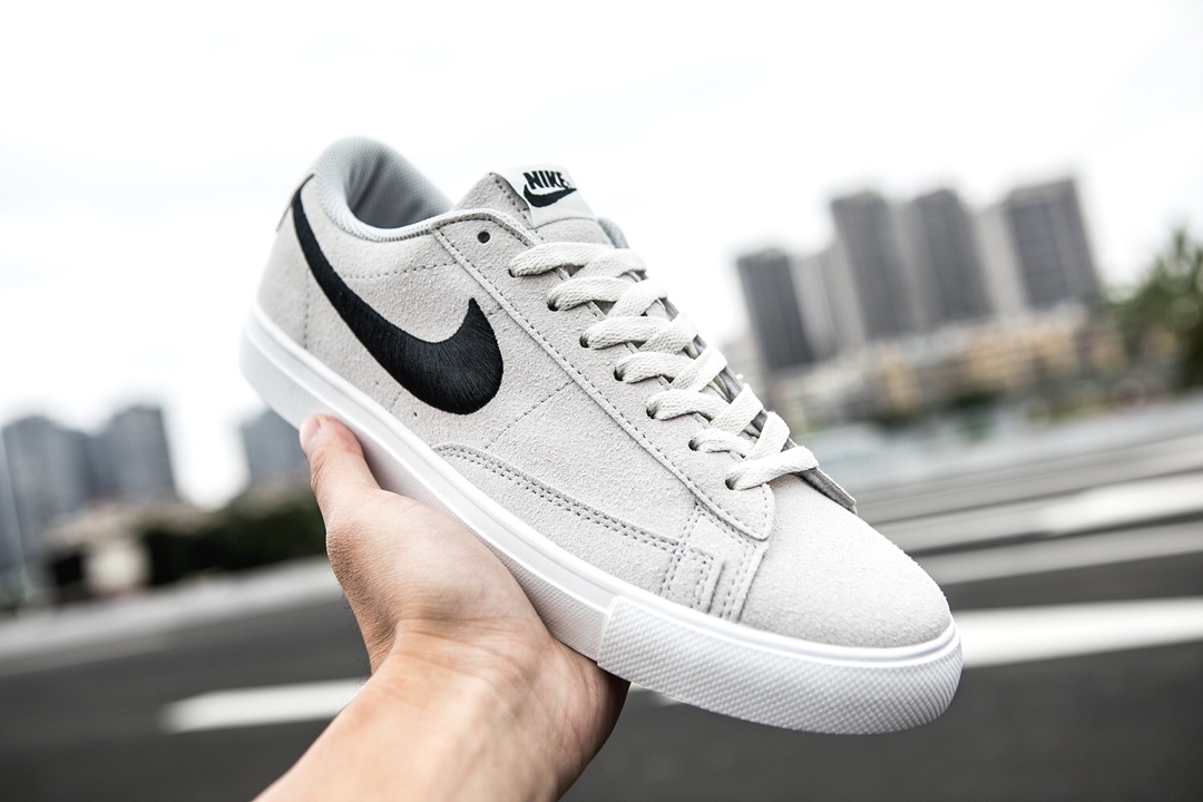 120 NIKE WMNS BLAZER LOW 韩版 电绣勾 全皮低帮