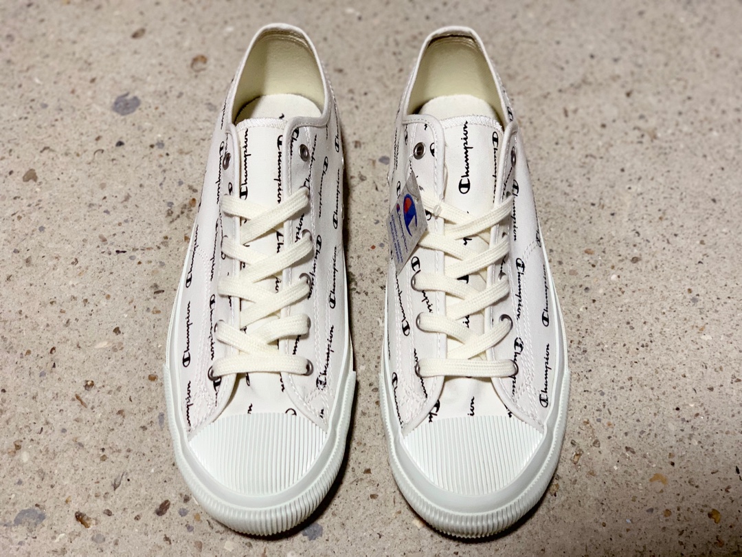 160 Champion 冠军 Logo简约百搭帆布鞋 夏季最爱 好穿好搭配 冠军潮流街头元素