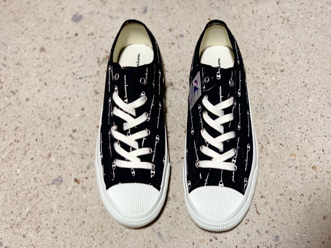 160 Champion 冠军 Logo简约百搭帆布鞋 夏季最爱 好穿好搭配 冠军潮流街头元素