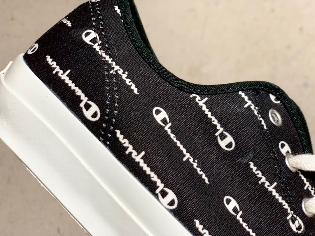 160 Champion 冠军 Logo简约百搭帆布鞋 夏季最爱 好穿好搭配 冠军潮流街头元素