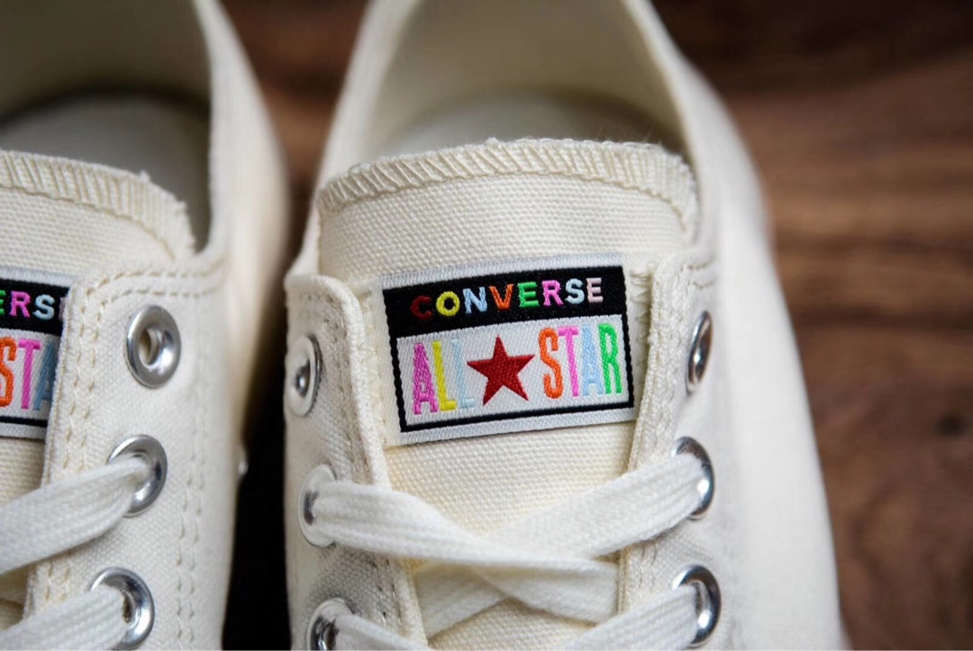 190  Converse Chuck Taylor All Star Glow 1970 彩色串标果冻 彩虹底 市面唯一冷硫工艺 匡威女孩必入！