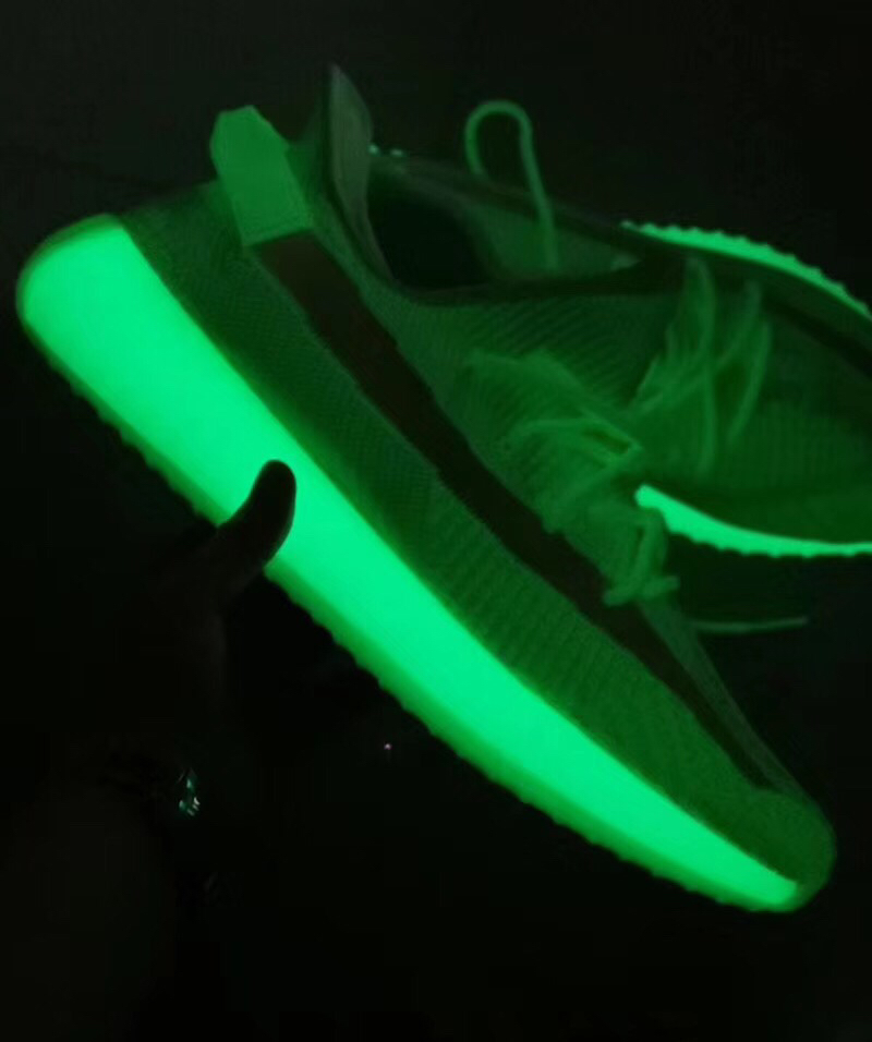 170  真爆！阿迪达斯Adidas Yeezy Boost 350v2 欧美亚三大洲限定 椰子350运动跑步鞋