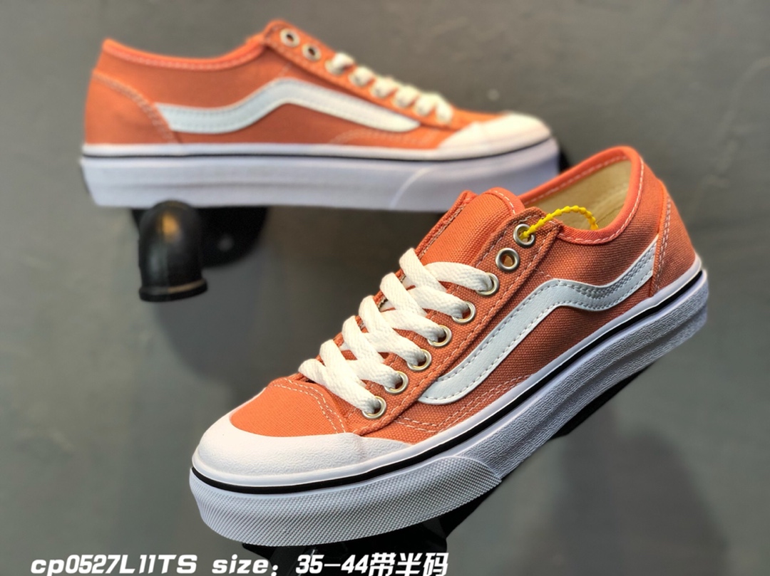 120万斯Vans Old Skool Black/Grey VN-ODBHCUT 帆布休闲滑板鞋