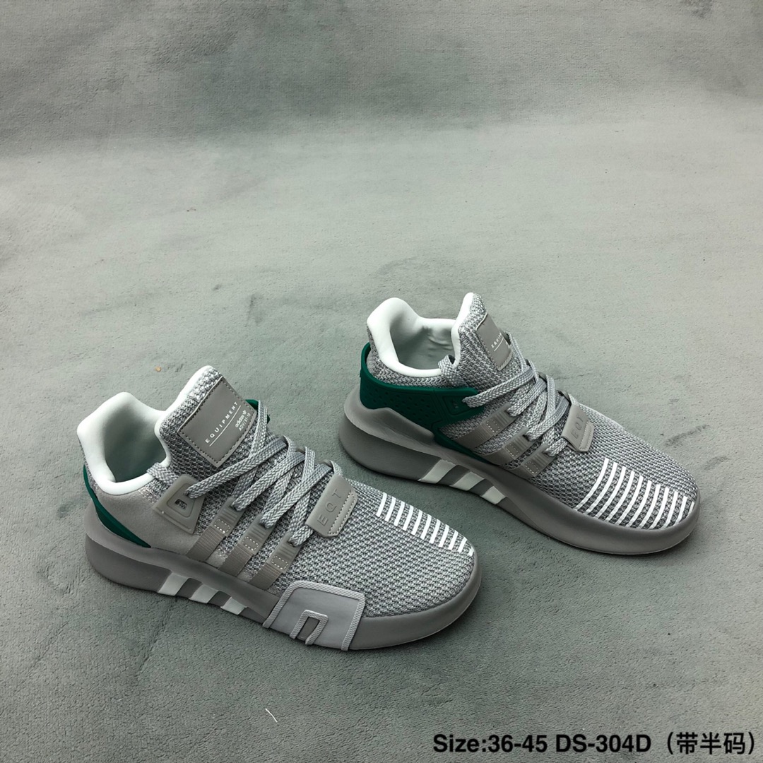130 鹿晗 杨幂同款 Adidas EQT Basketball ADV 三叶草 编织鞋面 组合鞋底 高品质 秒杀市面印刷版本
