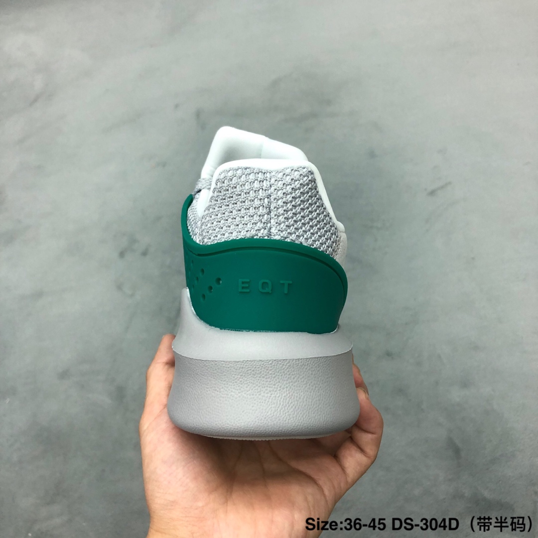 130 鹿晗 杨幂同款 Adidas EQT Basketball ADV 三叶草 编织鞋面 组合鞋底 高品质 秒杀市面印刷版本