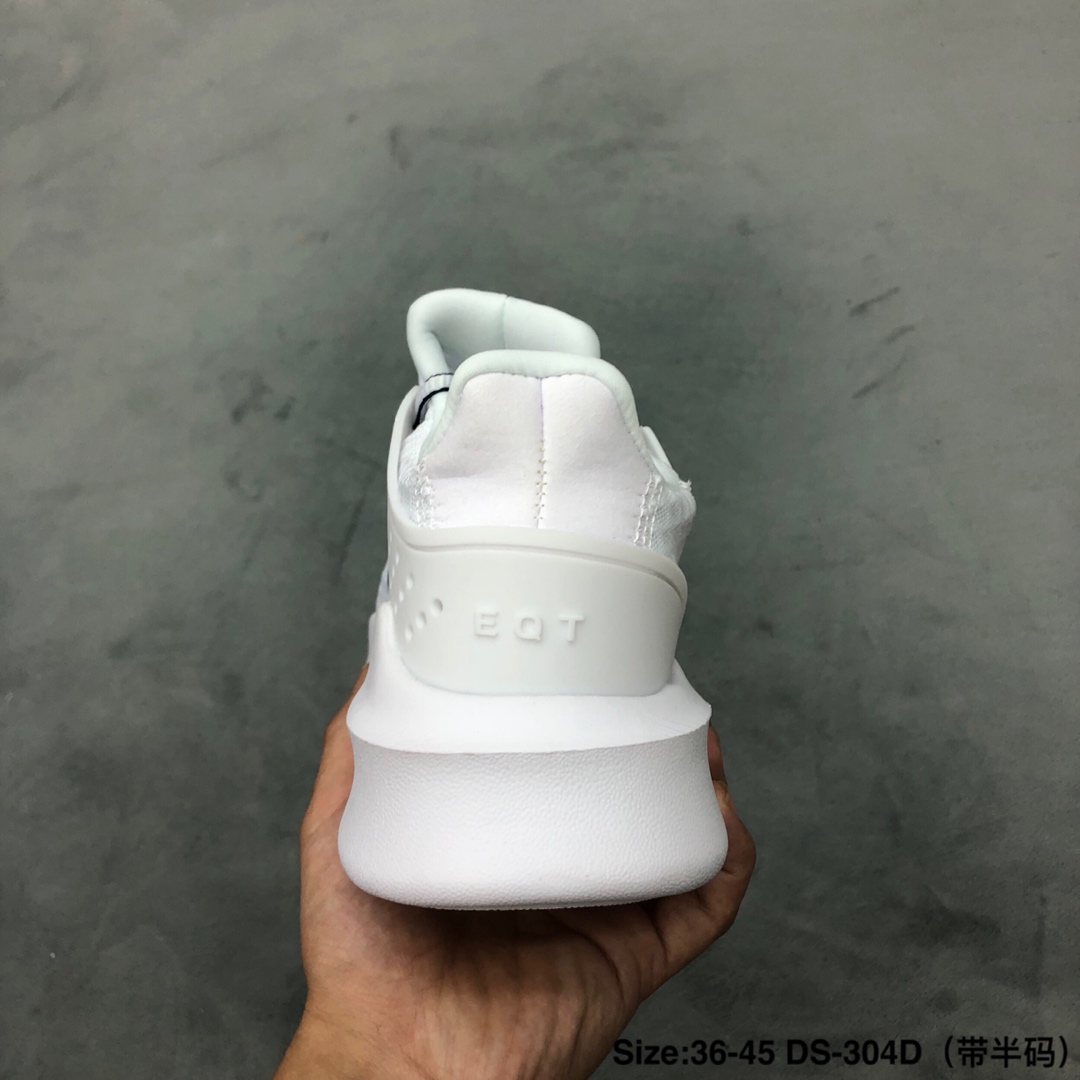 130 鹿晗 杨幂同款 Adidas EQT Basketball ADV 三叶草 编织鞋面 组合鞋底 高品质 秒杀市面印刷版本