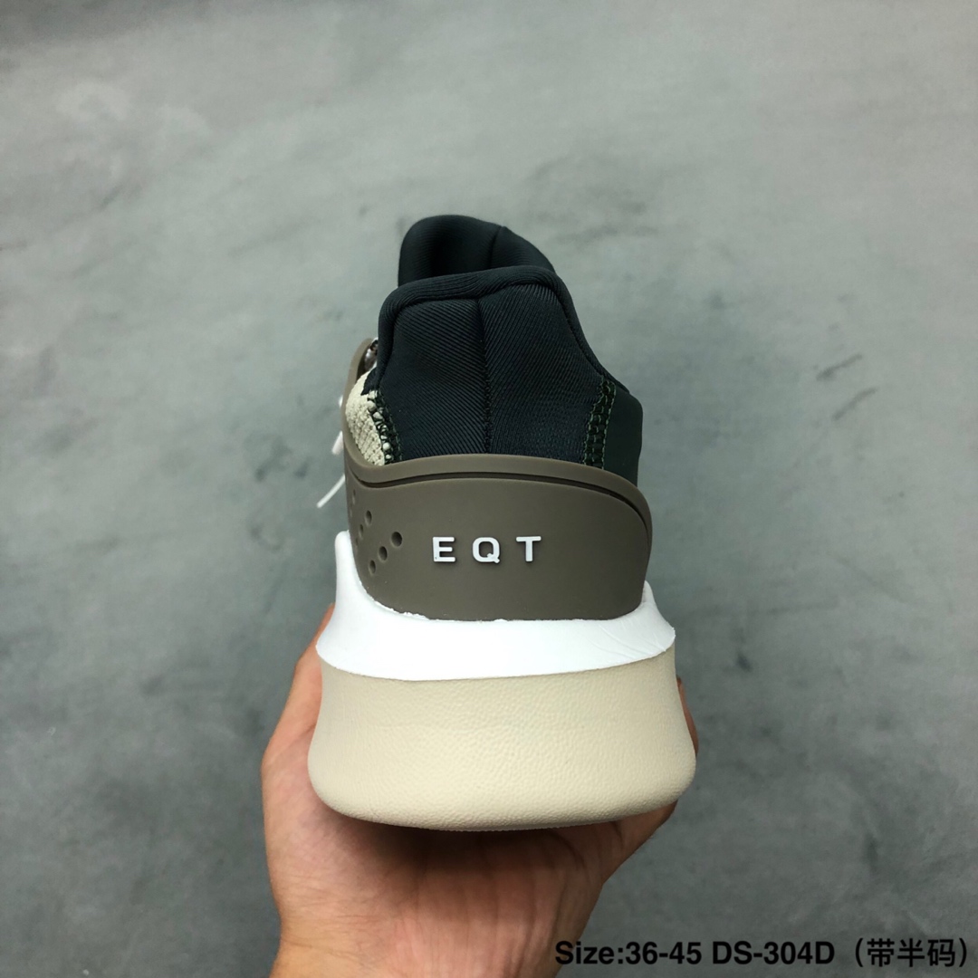 130 鹿晗 杨幂同款 Adidas EQT Basketball ADV 三叶草 编织鞋面 组合鞋底 高品质 秒杀市面印刷版本