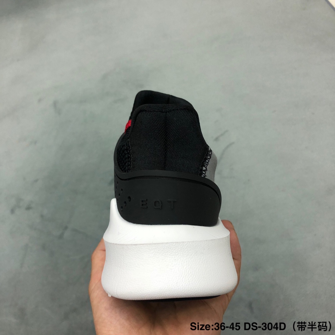130 鹿晗 杨幂同款 Adidas EQT Basketball ADV 三叶草 编织鞋面 组合鞋底 高品质 秒杀市面印刷版本