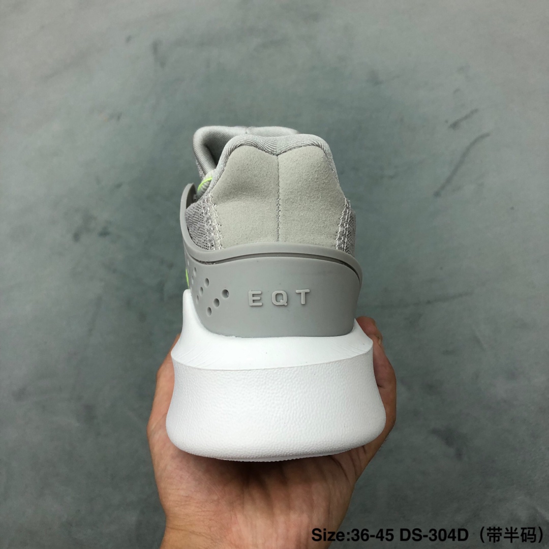 130 鹿晗 杨幂同款 Adidas EQT Basketball ADV 三叶草 编织鞋面 组合鞋底 高品质 秒杀市面印刷版本