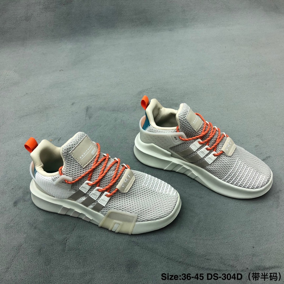 130 鹿晗 杨幂同款 Adidas EQT Basketball ADV 三叶草 编织鞋面 组合鞋底 高品质 秒杀市面印刷版本