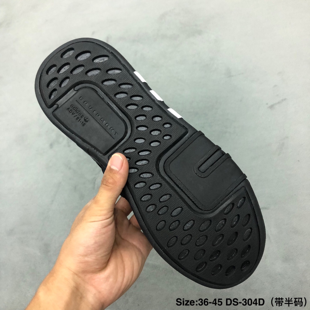 190  鹿晗 杨幂同款 Adidas EQT Basketball ADV 三叶草 编织鞋面 组合鞋底 高品质 秒杀市面印刷版本