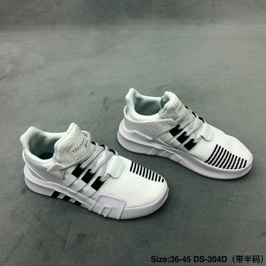 130  鹿晗 杨幂同款 Adidas EQT Basketball ADV 三叶草 编织鞋面 组合鞋底 高品质 秒杀市面印刷版本