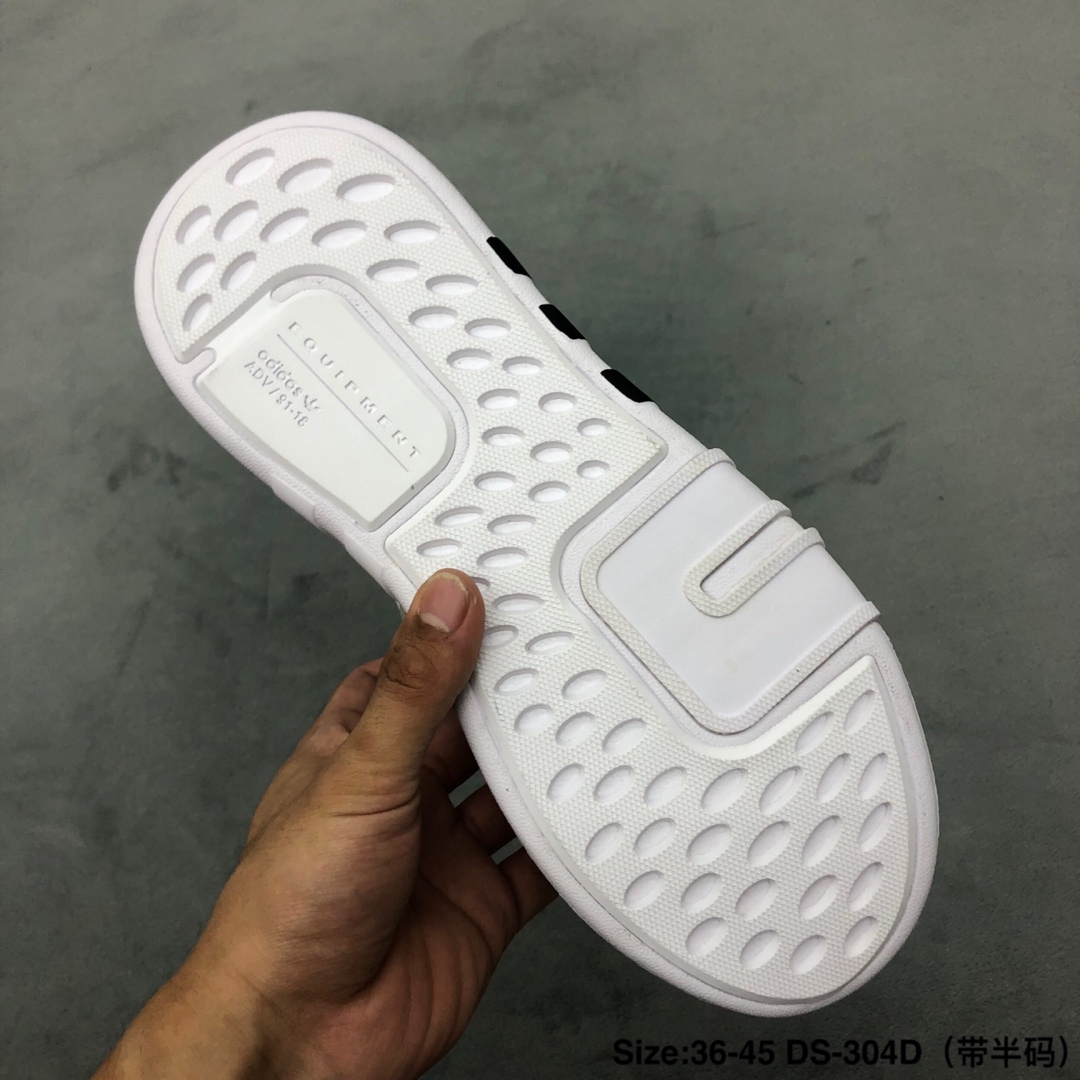 130  鹿晗 杨幂同款 Adidas EQT Basketball ADV 三叶草 编织鞋面 组合鞋底 高品质 秒杀市面印刷版本