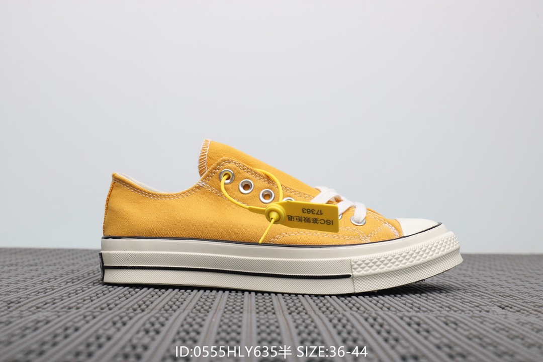 85  匡威Converse 经典款1970s 硫化蓝底 低帮情侣帆布板鞋