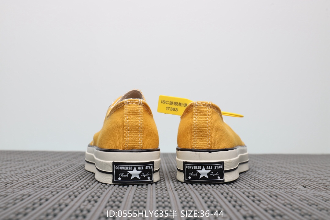 85  匡威Converse 经典款1970s 硫化蓝底 低帮情侣帆布板鞋