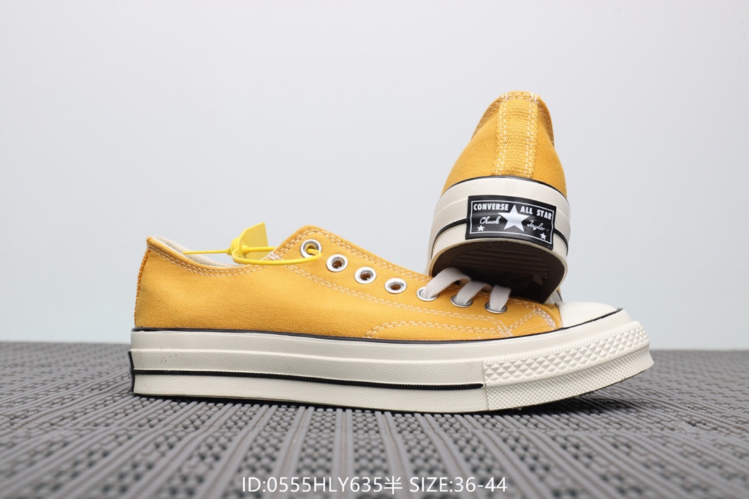 85  匡威Converse 经典款1970s 硫化蓝底 低帮情侣帆布板鞋