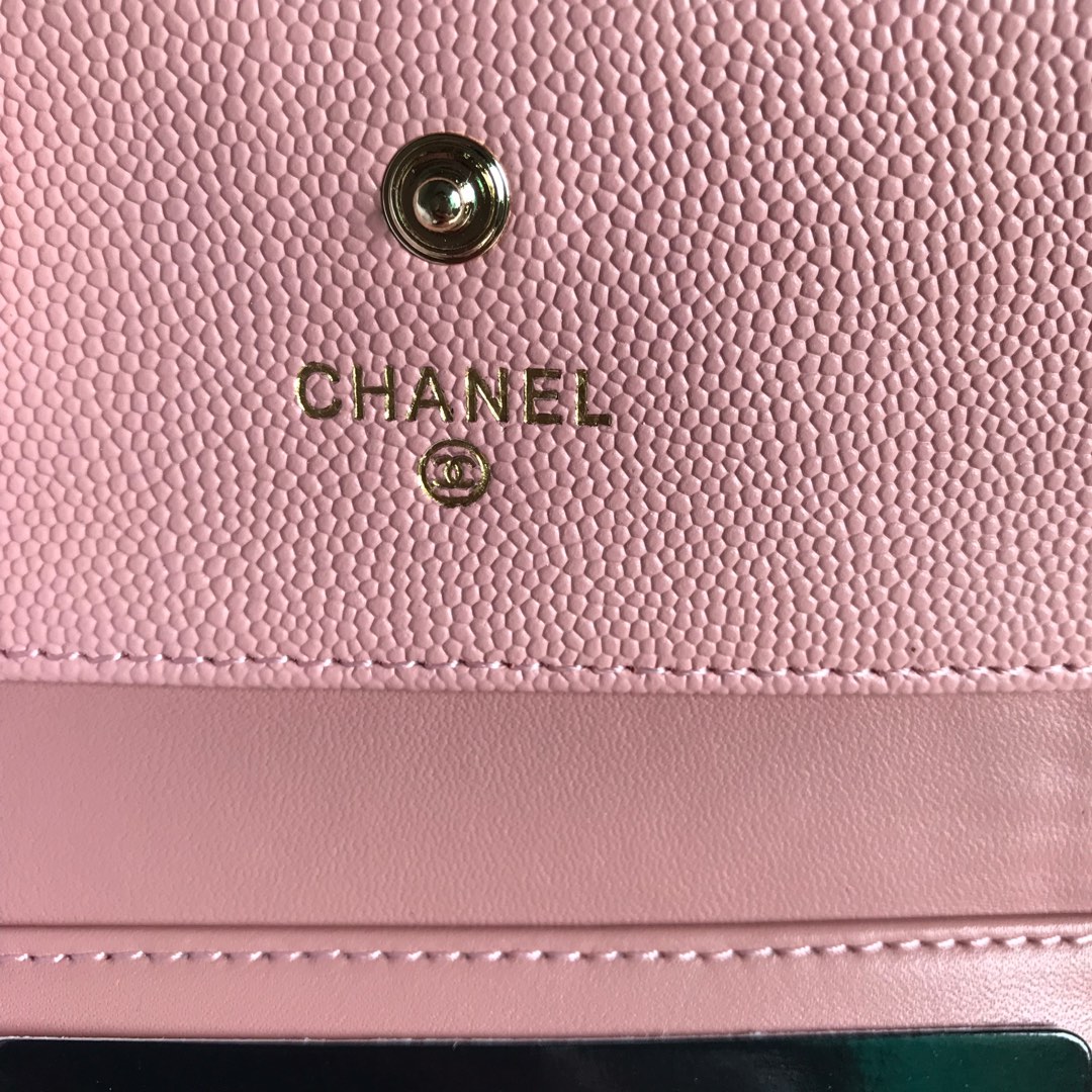 Chanel 回馈价￥399 CHANEL 款号：A80734粉细球/鎏金 海外 走私货 专属高端打造