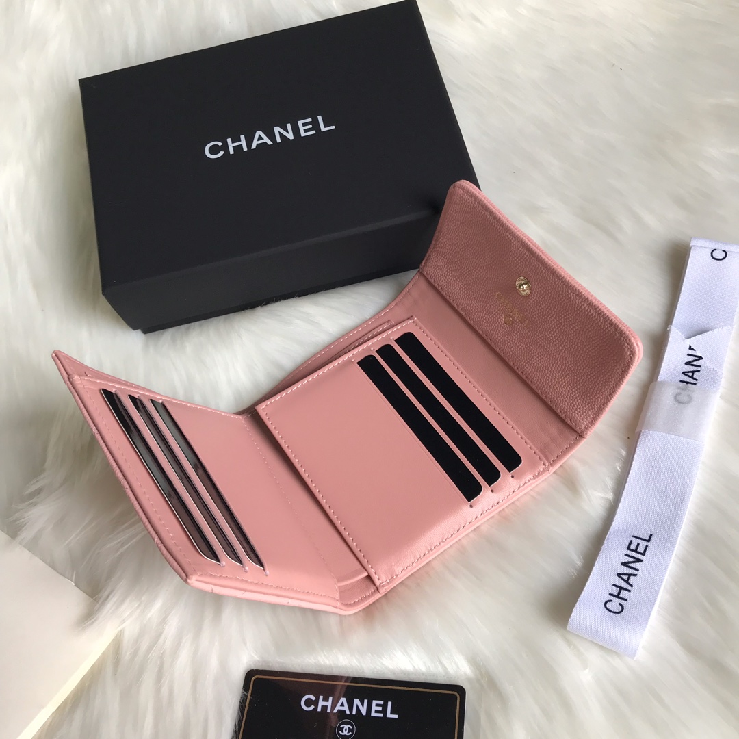 Chanel 回馈价￥399 CHANEL 款号：A80734粉细球/鎏金 海外 走私货 专属高端打造