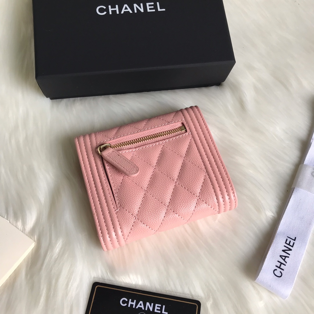 Chanel 回馈价￥399 CHANEL 款号：A80734粉细球/鎏金 海外 走私货 专属高端打造