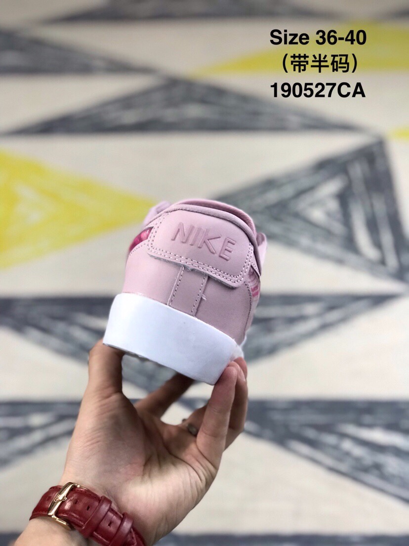 90 耐克 女鞋 NIKE BLAZER LOW开拓者果冻勾低帮板鞋