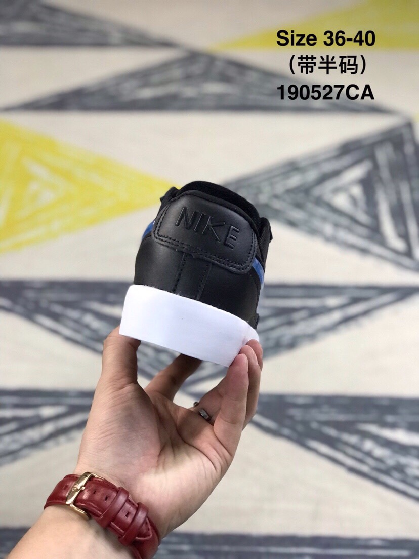 90 耐克 女鞋 NIKE BLAZER LOW开拓者果冻勾低帮板鞋