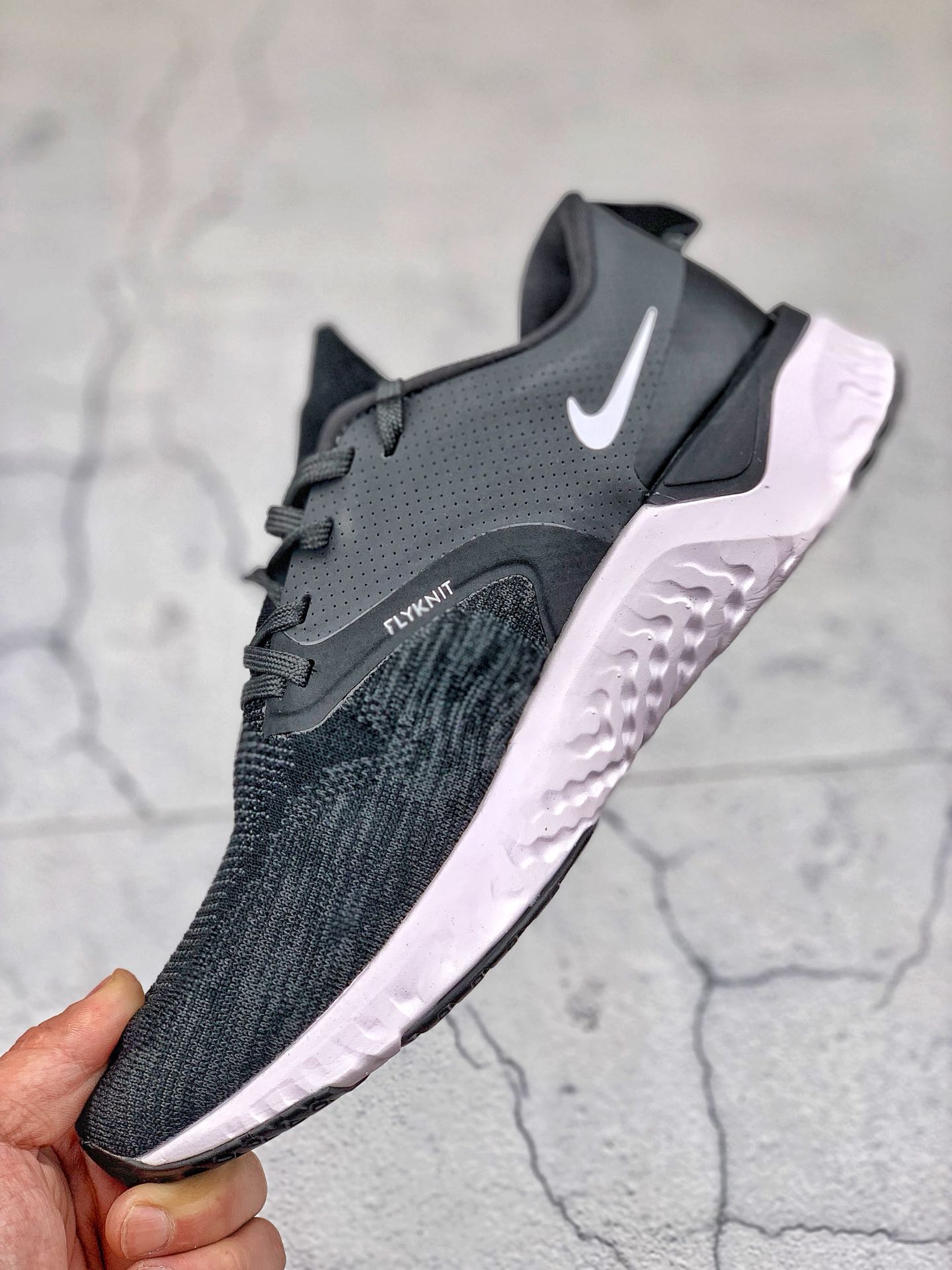 180 耐克公司级NIKE Odyssey React Flyknit 2奥德赛瑞亚二代高弹休闲运动慢跑鞋