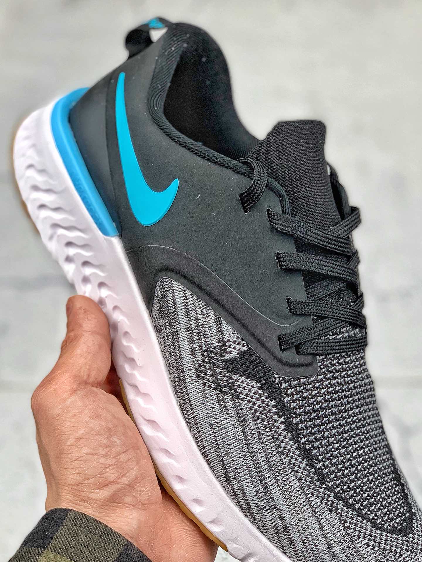 180 耐克公司级NIKE Odyssey React Flyknit 2奥德赛瑞亚二代高弹休闲运动慢跑鞋