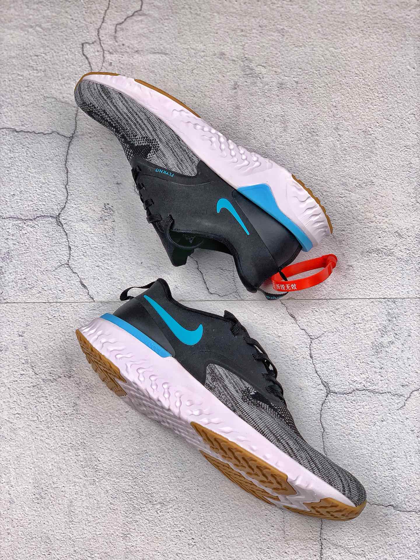 180 耐克公司级NIKE Odyssey React Flyknit 2奥德赛瑞亚二代高弹休闲运动慢跑鞋