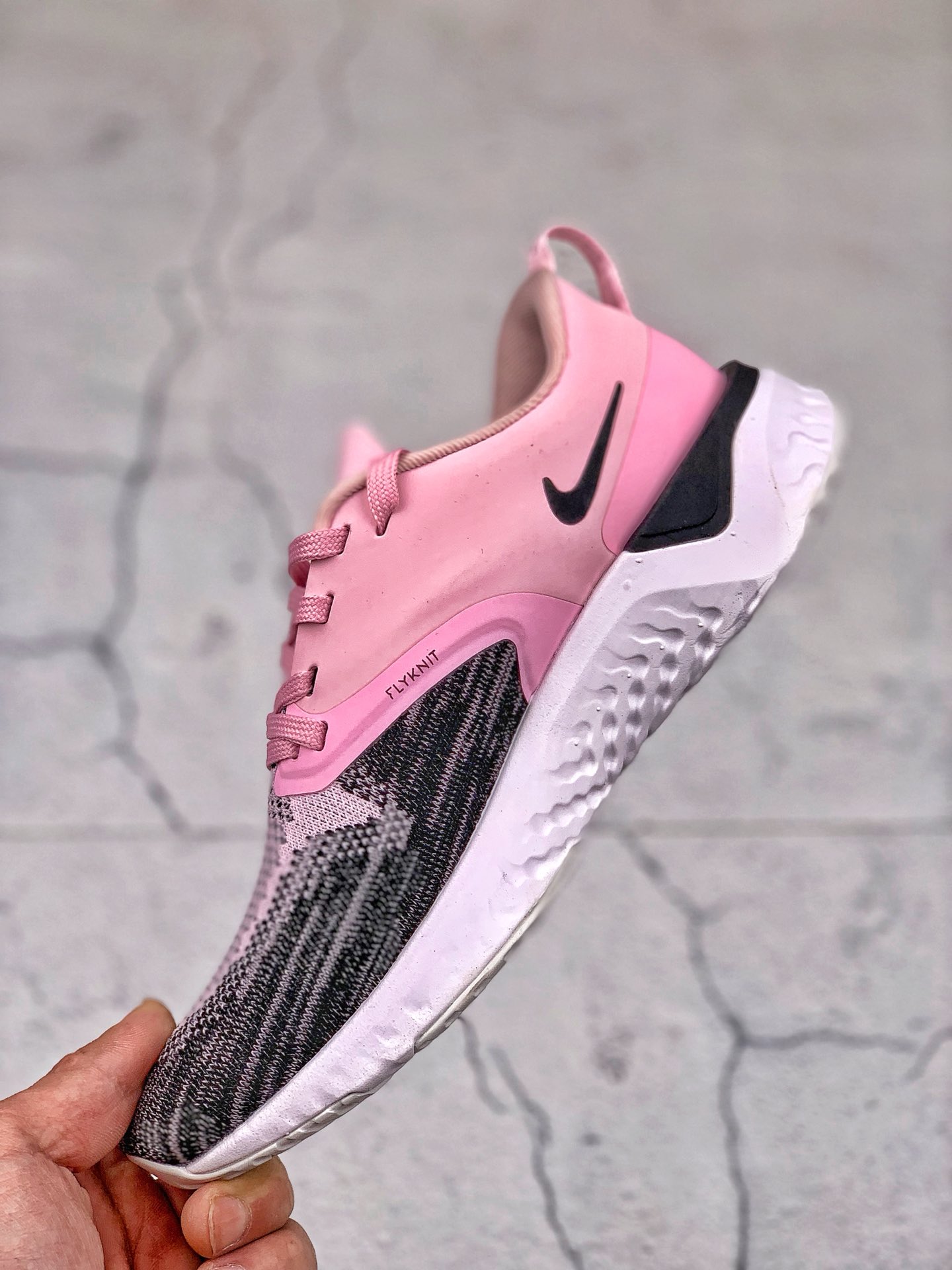 180 耐克公司级NIKE Odyssey React Flyknit 2奥德赛瑞亚二代高弹休闲运动慢跑鞋