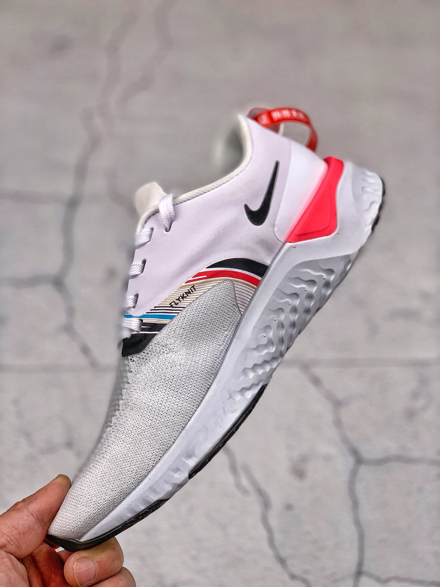 180 耐克公司级NIKE Odyssey React Flyknit 2奥德赛瑞亚二代高弹休闲运动慢跑鞋