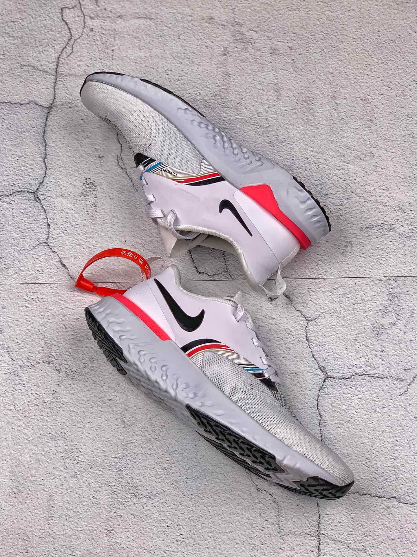 180 耐克公司级NIKE Odyssey React Flyknit 2奥德赛瑞亚二代高弹休闲运动慢跑鞋