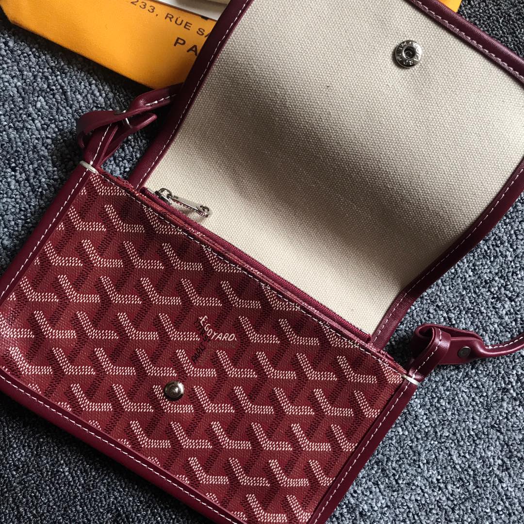 GOYARD戈雅三层包小挎包到货，這款小包正版特别难买 小小的其实超能装。一共3个小口袋+背面还有个插袋