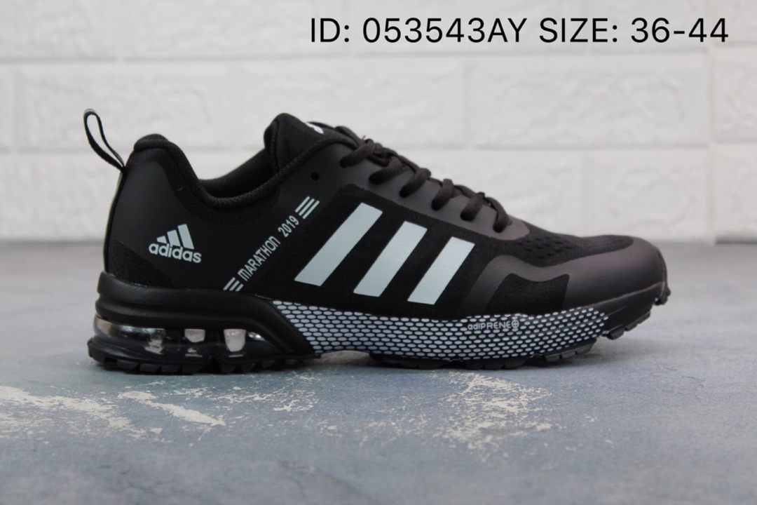 160阿迪达斯 Adidas Aerobounce St m 马拉松 复古休闲 贾卡面料透气 防滑耐磨运动跑鞋