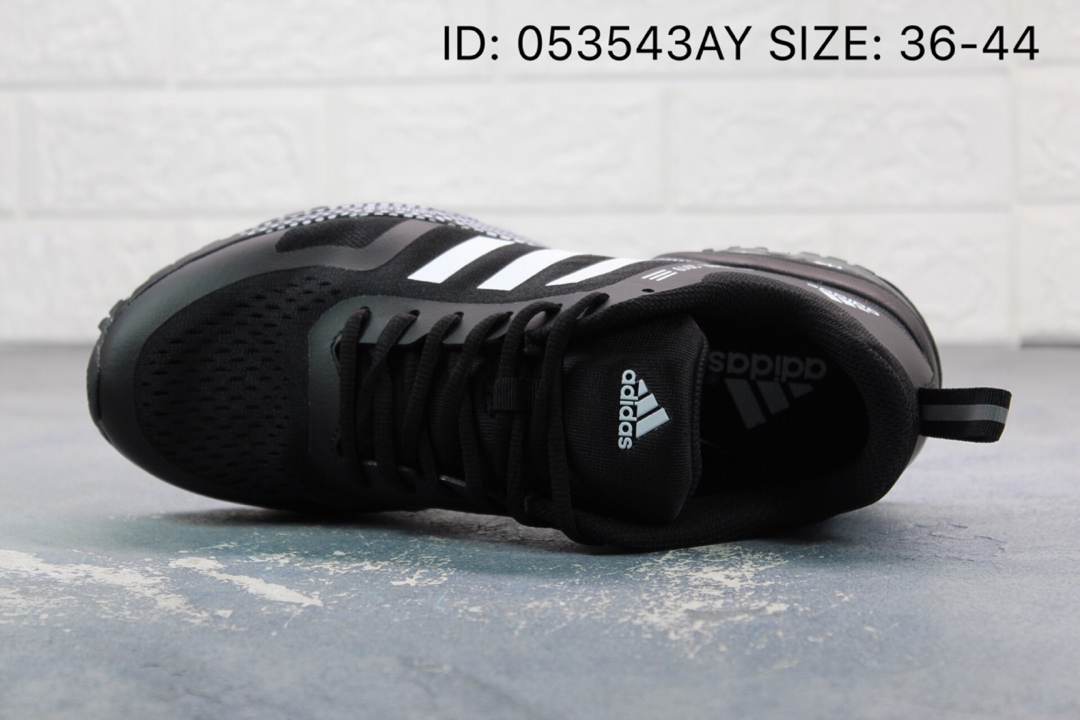 160阿迪达斯 Adidas Aerobounce St m 马拉松 复古休闲 贾卡面料透气 防滑耐磨运动跑鞋