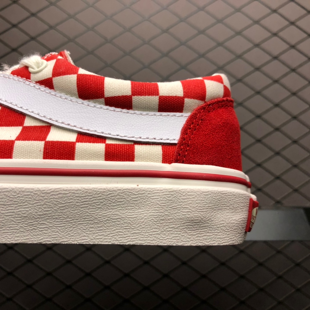 160硫化版本全新配色“白红棋盘格子”安纳海姆工厂系列！Vans Authentic 44 DX系列帆布硫化板鞋