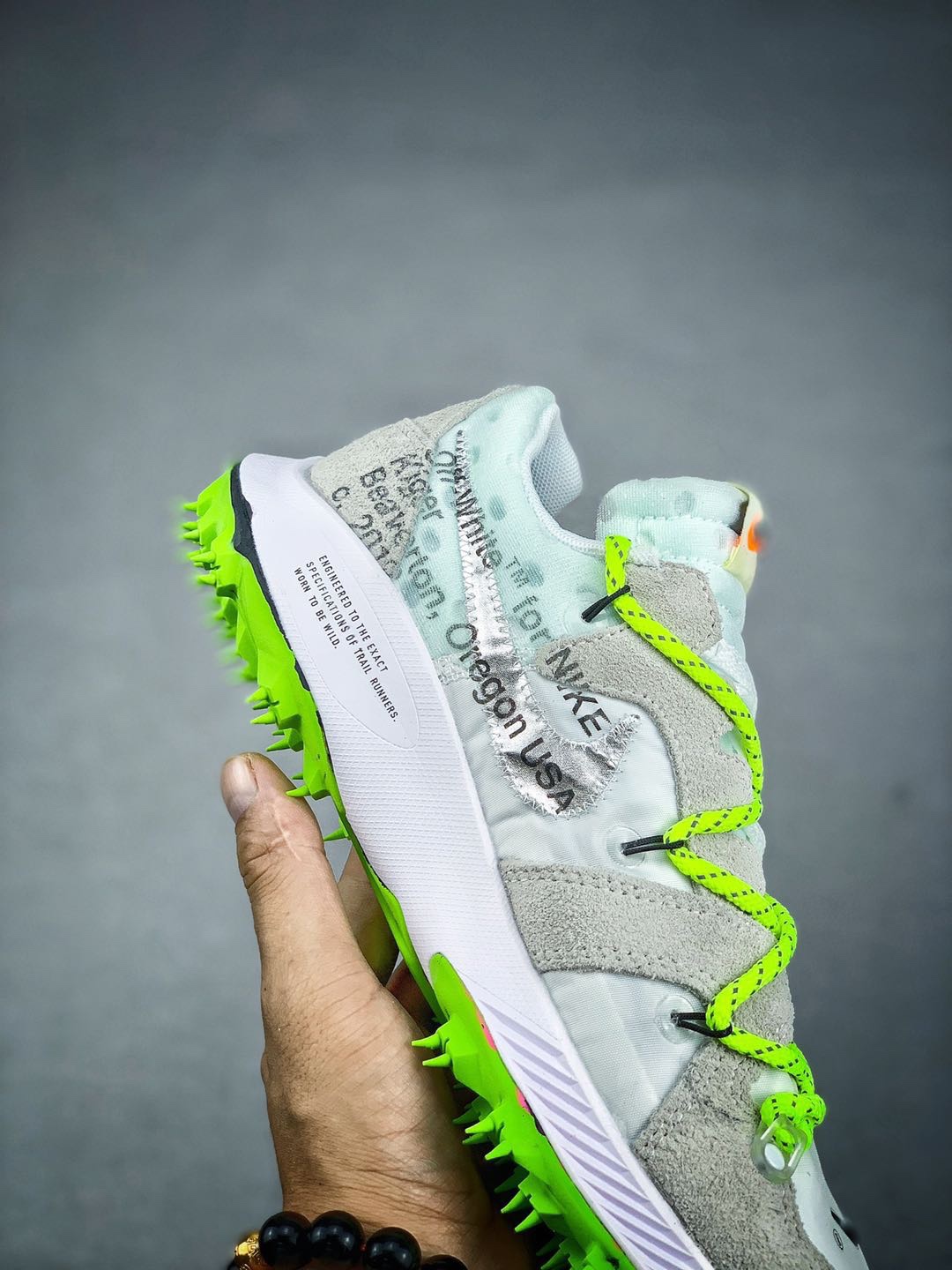 280纯原公司 原版原宣 联名鞋款 Off-White x Nike Zoom Terra Kiger 5  CD8179-100