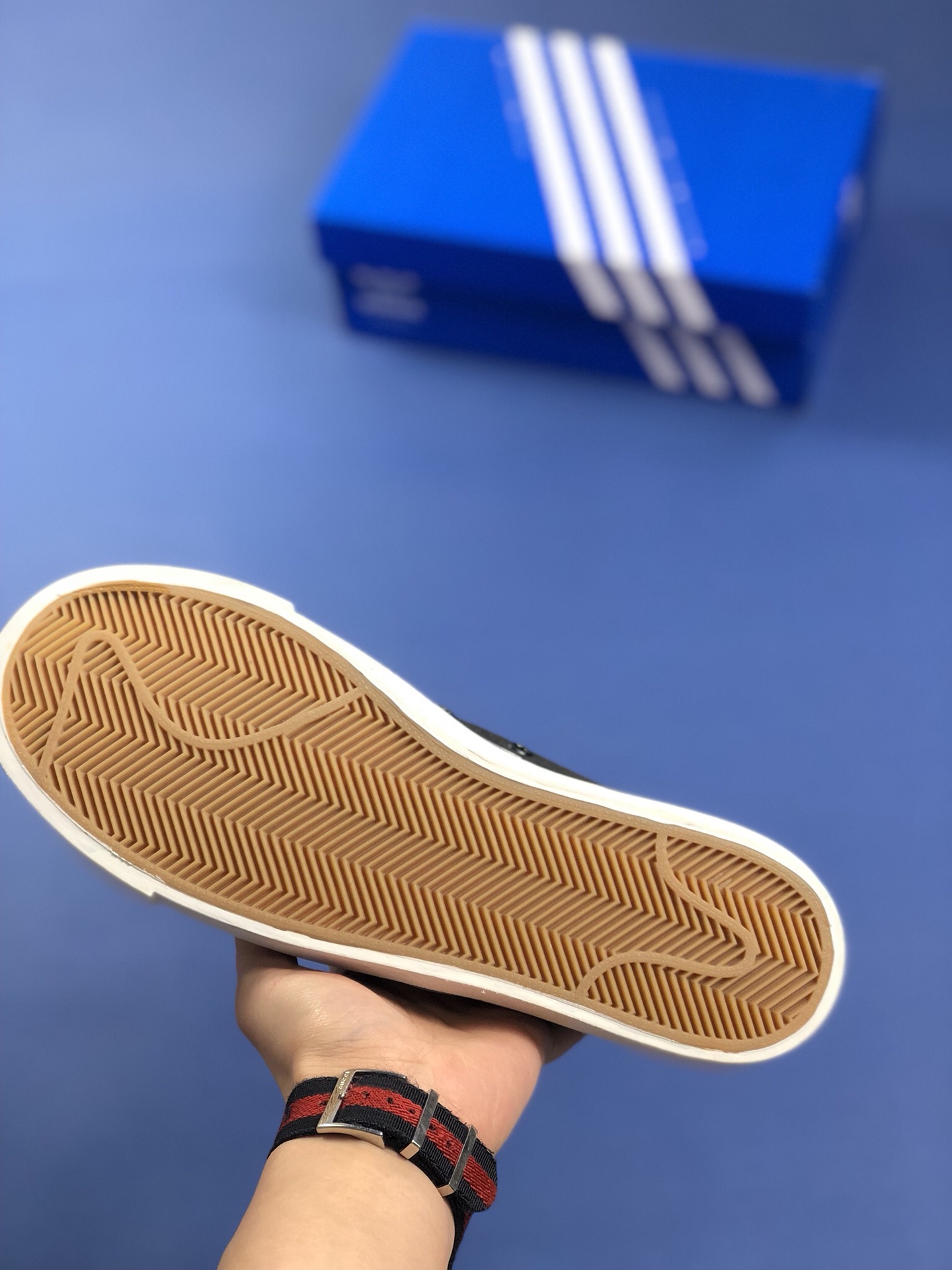 120 夏日新品 原楦开发 三叶草Adidas Nizza Blanc Bordeaux LO二代半截式包胶头 三叶草经典帆布板鞋情侣休闲鞋