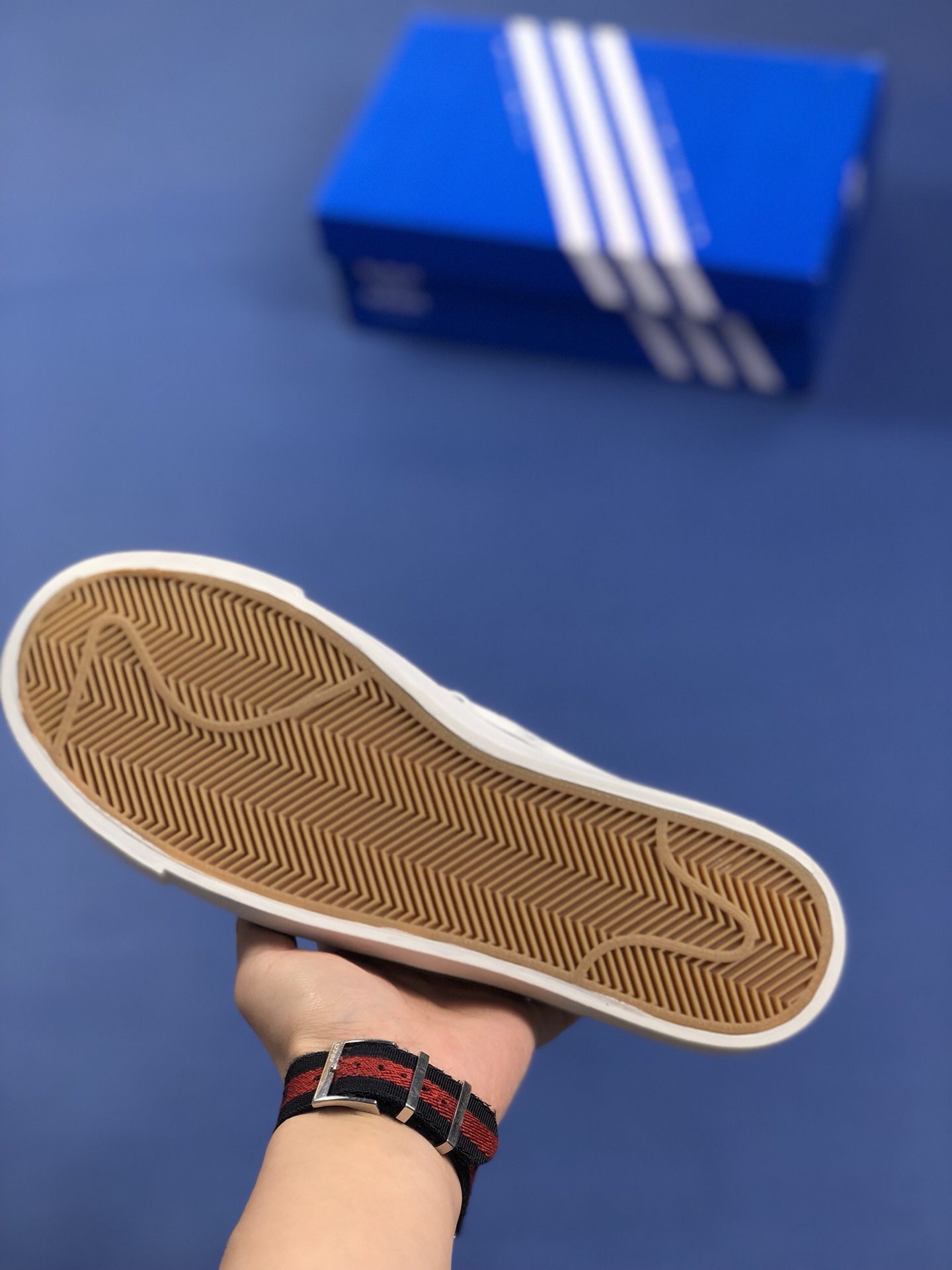 120 夏日新品 原楦开发 三叶草Adidas Nizza Blanc Bordeaux LO二代半截式包胶头 三叶草经典帆布板鞋情侣休闲鞋