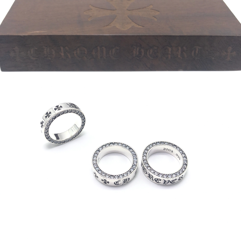 Chrome Hearts 品质chrome hearts 镶石forever 永恒戒指