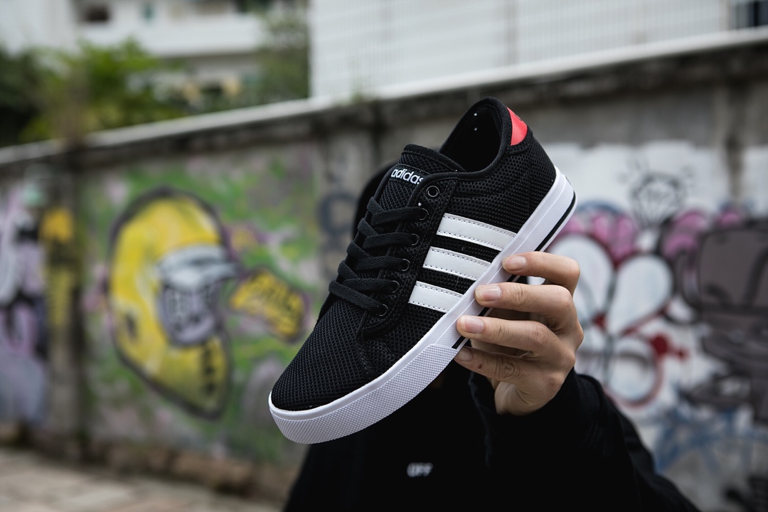 100 真标半码 Adidas阿迪达斯双面大网 男女鞋2019夏季新款运动鞋透气休闲鞋小白板鞋