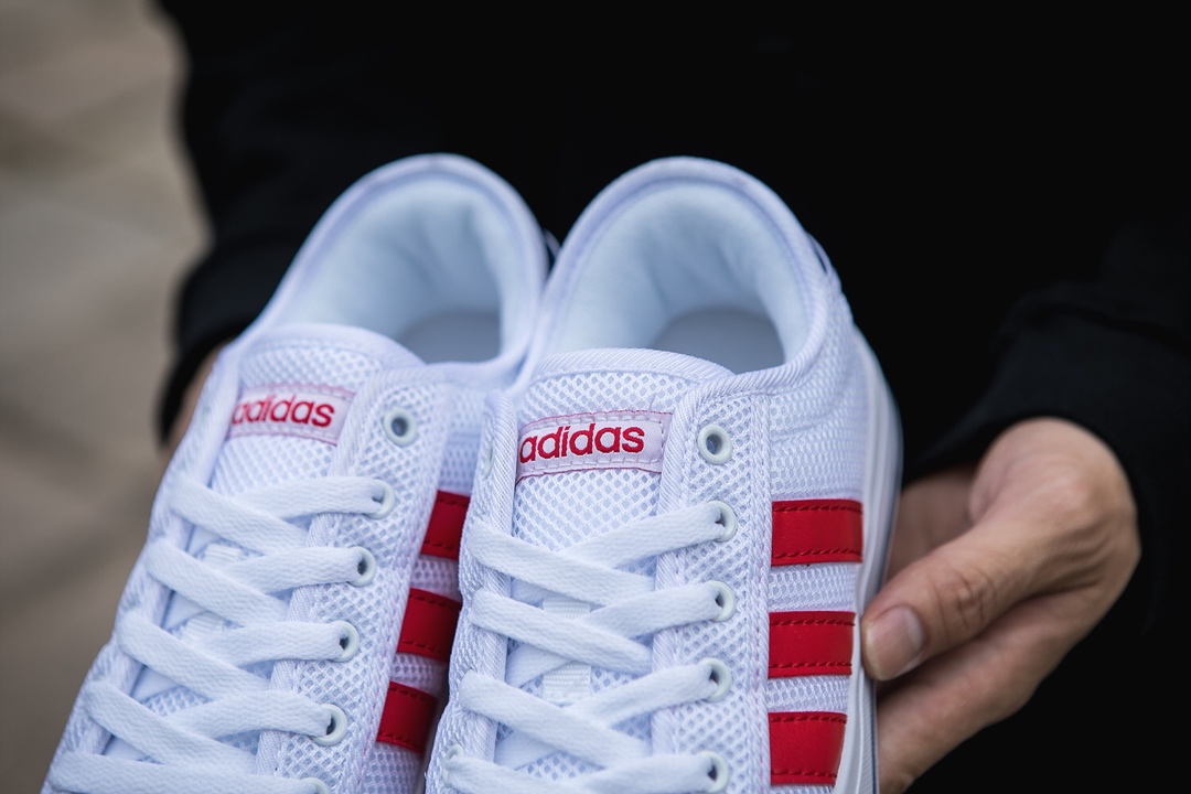 100 真标半码 Adidas阿迪达斯双面大网 男女鞋2019夏季新款运动鞋透气休闲鞋小白板鞋